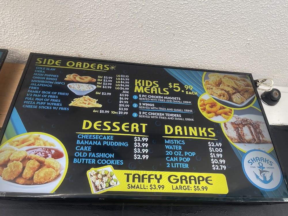 SHARKS FISH & CHIKEN Menu image 1